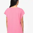 Eco-friendly loose T-shirt with V-neck - Image 4