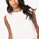 Eco-vriendelijk crop top zonder mouwen - Afbeelding 3