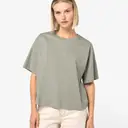 Ecoresponsabel boxy T-shirt met vallende schouders - Afbeelding 1