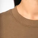 Oversized Eco-friendly Round Neck Sweatshirt - Image 8