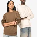 Oversized Eco-friendly Round Neck Sweatshirt - Image 1
