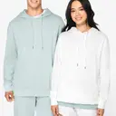 Ökologisches Sweatshirt mit Kapuze French Terry - Bild 1
