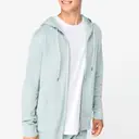 Ökologisches Hoodie Sweatshirt mit Reißverschluss French Terry - Bild 3