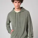 Ecoresponsabler Hoodie aus Frottee mit Reißverschluss - Bild 1