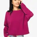 Nachhaltiger oversized Crop-Pullover mit Rundhalsausschnitt - Bild 1