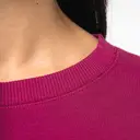 Nachhaltiger oversized Crop-Pullover mit Rundhalsausschnitt - Bild 6