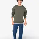 Oversize Sweatshirt aus Bio-Baumwolle mit Rundhalsausschnitt - Bild 2