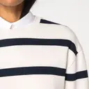 Ecoresponsabler Sweatshirt mit Rundhalsausschnitt und Streifen - Bild 9