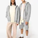 Ökologischer Sweatshirt mit Reißverschluss und Sherpa-Futter - Bild 2