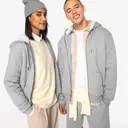 Ökologischer Sweatshirt mit Reißverschluss und Sherpa-Futter - Bild 3