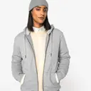 Ökologischer Sweatshirt mit Reißverschluss und Sherpa-Futter - Bild 5