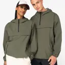 Winddichte wasserdichte umweltfreundliche Jacke mit Viertelreißverschluss - Bild 2
