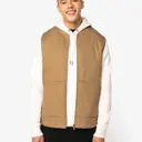 Bodywarmer aus umweltfreundlichem Twill mit Teddykragen - Bild 5