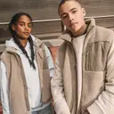 Ecoresponsabele bodywarmer in sherpa - Afbeelding 7