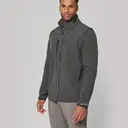 Softshell sportjack met afneembare mouwen - Afbeelding 1