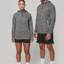 Sport Sweatshirt mit Kapuze 1/4 Zip - Bild 10