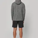 Sport Sweatshirt mit Kapuze 1/4 Zip - Bild 7