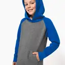 Bicolor hoodie sweatshirt - Afbeelding 1
