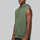 Ärmelloser Kapuzenpullover - Bild 1