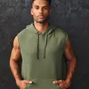 Ärmelloser Kapuzenpullover - Bild 5