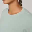 Crop sweatshirt with short sleeves and round neck - Image 6