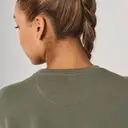Crop sweatshirt with round neck - Image 8