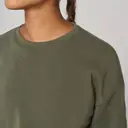 Crop sweatshirt with round neck - Image 6