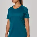 Recycled ronde hals sport T-shirt - Afbeelding 1