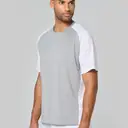 Bicolor Padel T-shirt with Raglan Sleeves - Image 1