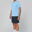Sport T-Shirt mit kurzen Ärmeln V-Ausschnitt - Bild 2