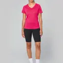 Sport T-shirt met korte mouwen V-hals - Afbeelding 3
