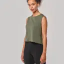 Sleeveless Crop T-Shirt - Image 3