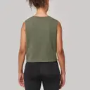 Sleeveless Crop T-Shirt - Image 2