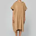Poncho met capuchon van badstof - Afbeelding 4