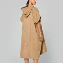 Poncho met capuchon van badstof - Afbeelding 5