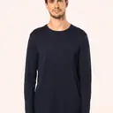 Supima® T-shirt met ronde hals en lange mouwen - Afbeelding 7