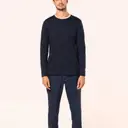 Supima® T-shirt met ronde hals en lange mouwen - Afbeelding 8