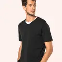 Supima® T-Shirt mit V-Ausschnitt und kurzen Ärmeln - Bild 8