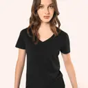 Supima® T-Shirt mit V-Ausschnitt und kurzen Ärmeln - Bild 6