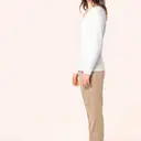 Supima® T-shirt met V-hals en lange mouwen - Afbeelding 3