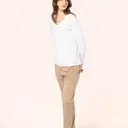 Supima® T-shirt met V-hals en lange mouwen - Afbeelding 7