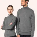 Merino Roll Neck Sweater - Image 19