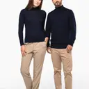Merino Roll Neck Sweater - Image 9