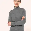Merino Roll Neck Sweater - Image 13