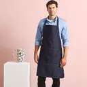 Denim Bib Apron - Image 1