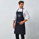 Denim Bib Apron "Domain" - Image 1