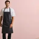 "Wax Effect" Bib Apron "District" - Image 2