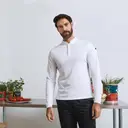 Coolchecker Essential Chef Polo with Long Sleeves - Image 3