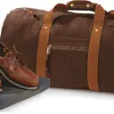 Vintage Canvas Travel Bag - Image 4