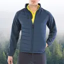 Veste softshell rembourrée black compass recyclée - Image 1